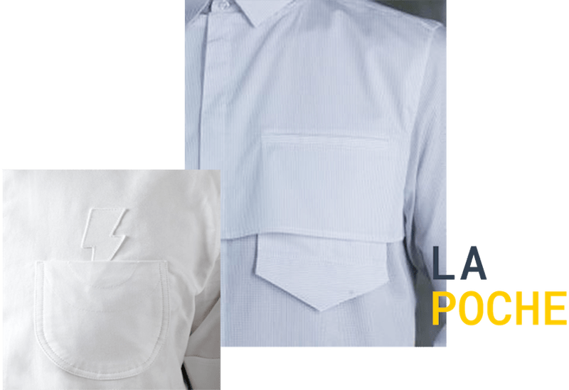 Le détail choc : la poche sur un vêtement